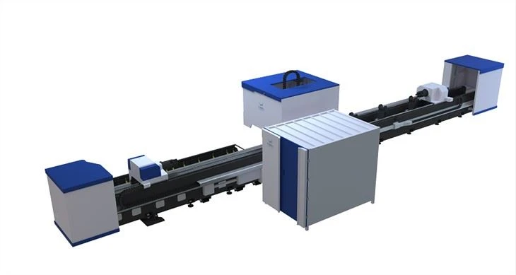 CNC cső/cső lézervágó gép ár nulla fűrészáru
