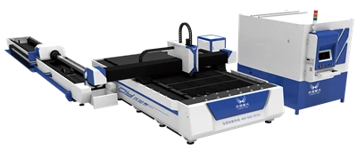 1500W 2000w 3000w 6m csőlemez és cső CNC acél fémszálas lézervágó gép